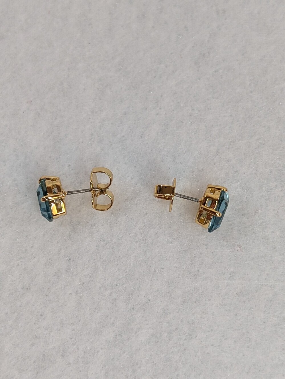 Kate Spade Blue Cubic Zirconia Irregular Cut Earrings - Picture 2 of 5